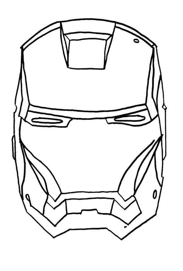 Iron Man Line Drawing | Free download on ClipArtMag