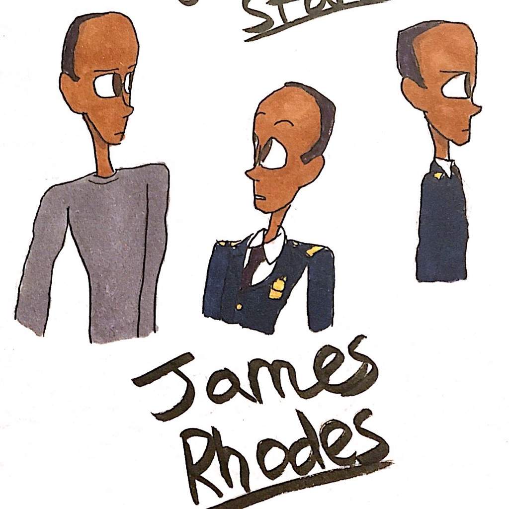 1024x1024 Iron Man Cast Drawings