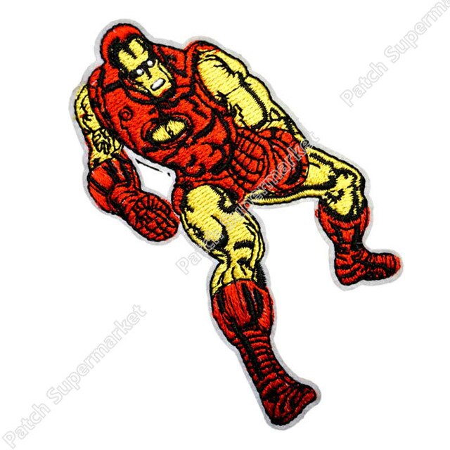 640x640 Retro Iron Man Power Armor Suit Classic Marvel Comics Superhero
