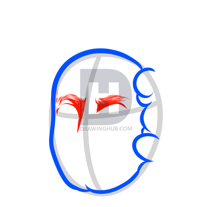 747x720 How To Draw Isaac Newton, Step