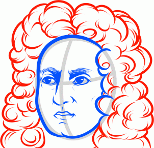 302x291 How To Draw Isaac Newton