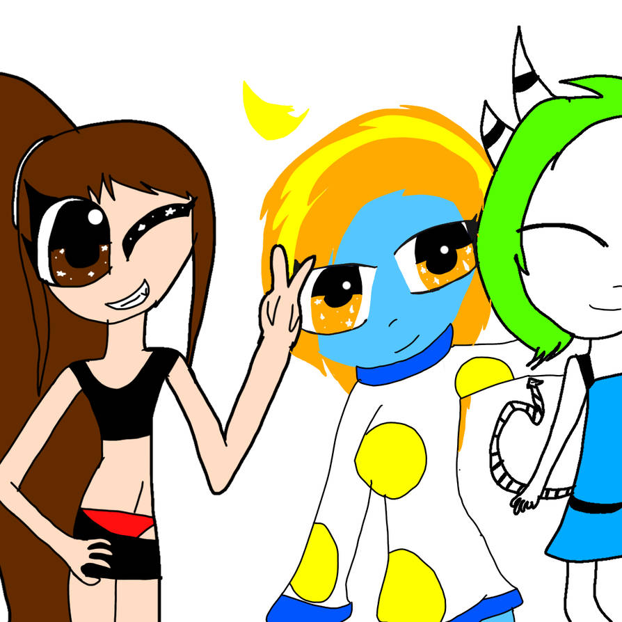 894x894 Best Friends Drawing