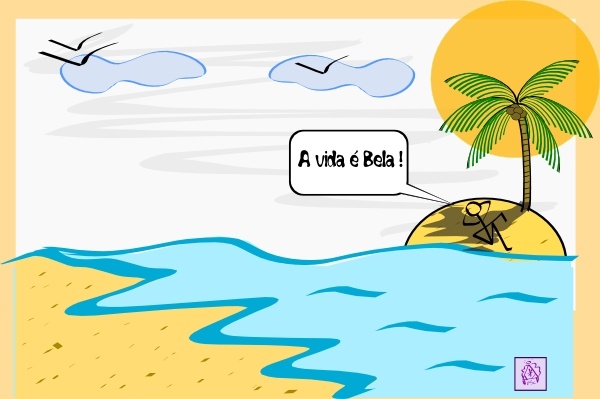 600x399 Island Palm Tree Water Clip Art Free Vecto