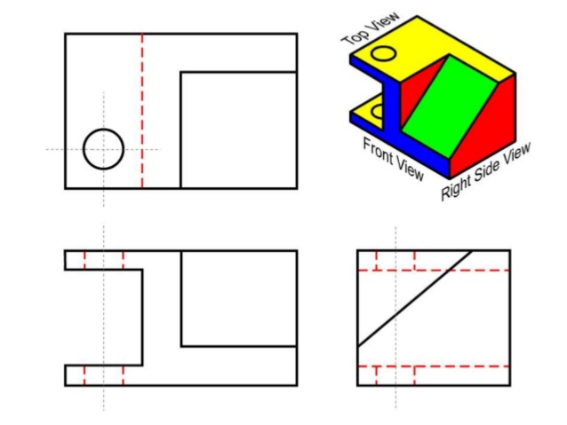 638x479 Chapter Orthographic Projection