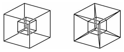 421x178 Math Awareness Month Drawing Cubes