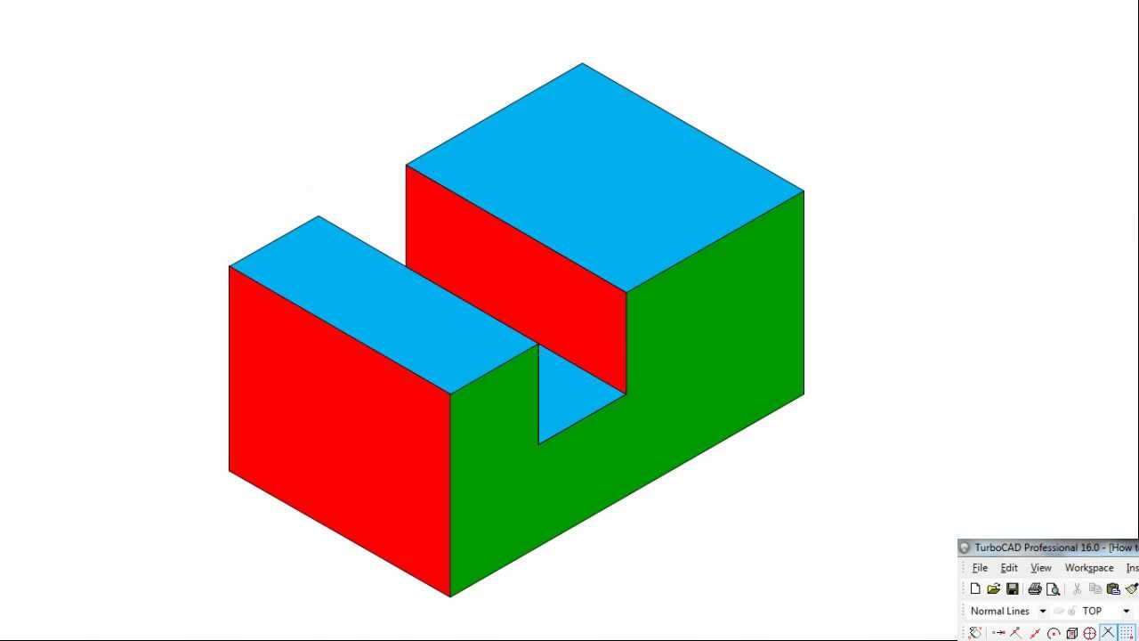 1280x720 How To Draw A Basic Isometric Drawing