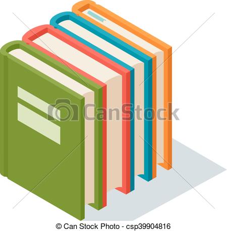 450x456 Isometric Book Icon Vector Illustration Isometric Book Icon