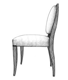 Isometric Drawing Of A Chair