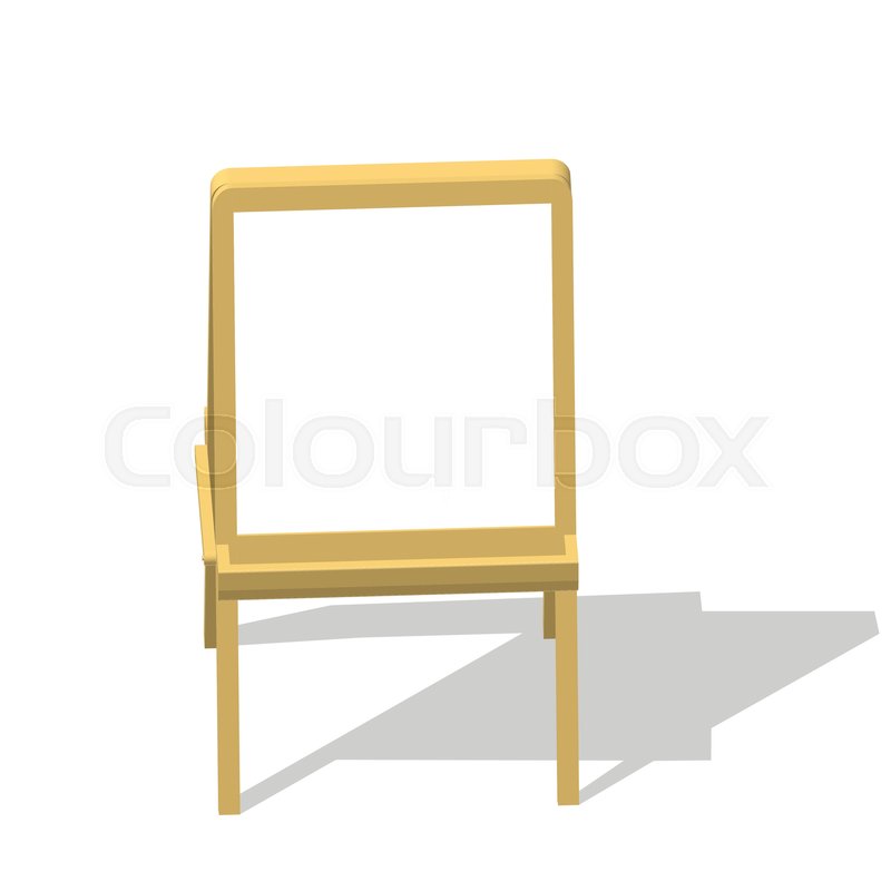 800x800 Isometric Easel Drawing Whiteboard Stock Vector Colourbox