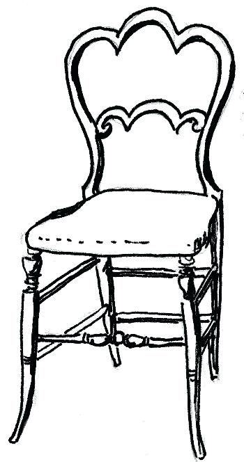 350x664 Chair Drawing Free Interior Living Maker