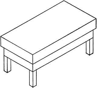 320x293 Isometric Of A Carpenter's Bench Clipart Etc
