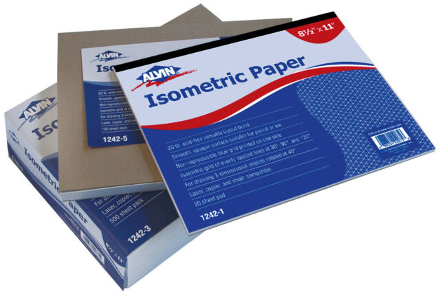 640x428 alvin isometric paper pad for sale online ebay