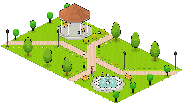 600x350 Gazebo Drawing Isometric Transparent Png Clipart Free Download
