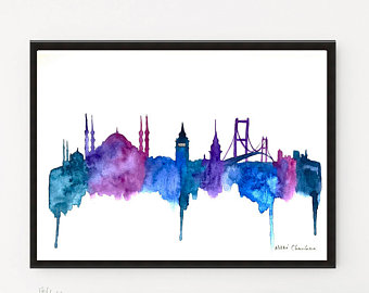 340x270 Istanbul Art Etsy