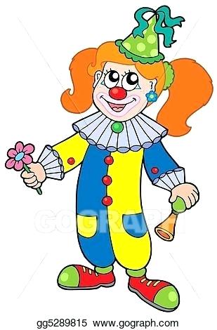 309x470 Clown Drawing Cartoon Clown Girl Clown Drawings