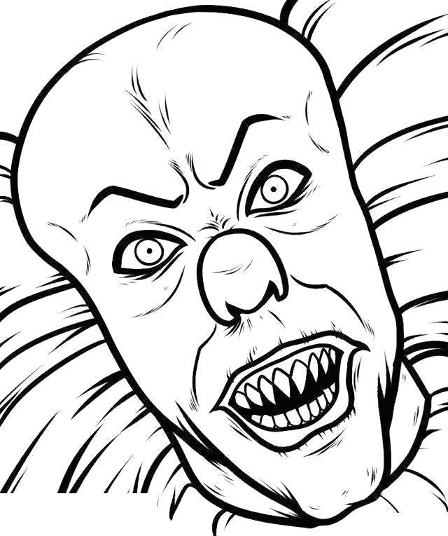 It Clown Drawing | Free download on ClipArtMag