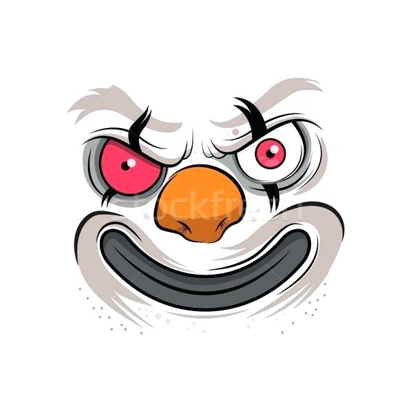 600x600 Evil Clown Clipart Scary Clown Evil Clown Clipart Free