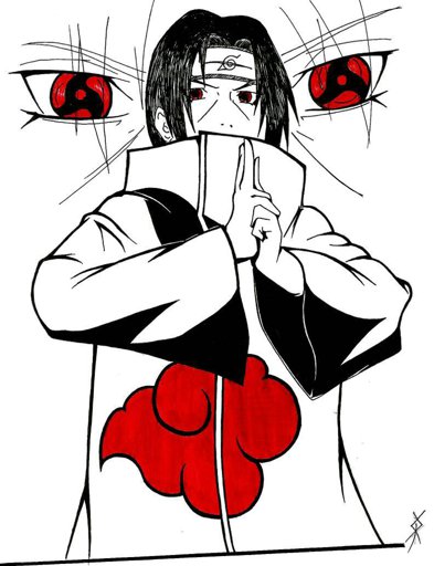 393x512 Itachi Art Amino