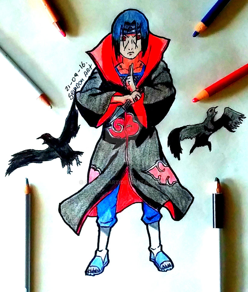 824x970 Itachi Uchiha