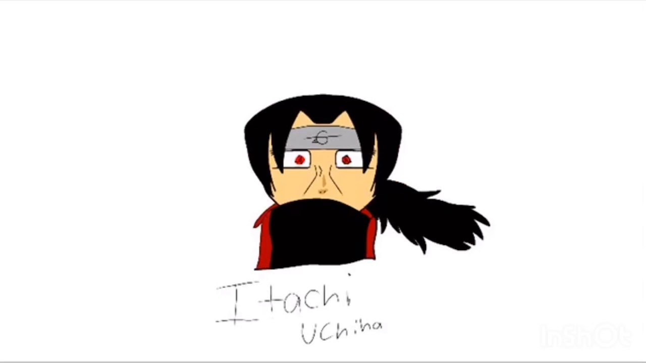 1280x720 Itachi Uchiha Speedpaint