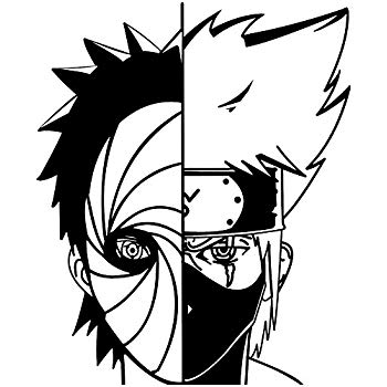 350x350 Dan's Decals Naruto Akatsuki's Cloud Decal, Uchiha