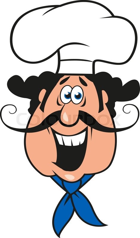 470x800 Happy Italian Chef Cartoon Character Stock Vector Colourbox