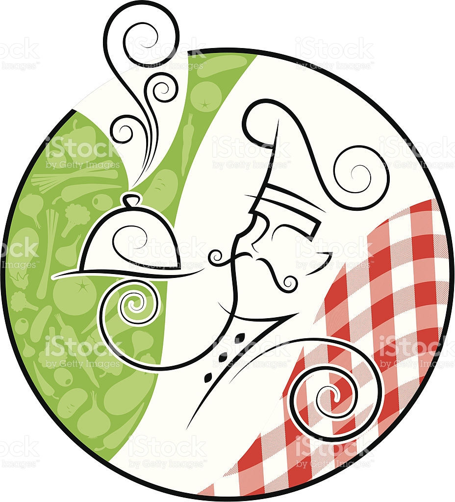928x1024 Italian Chef Clipart