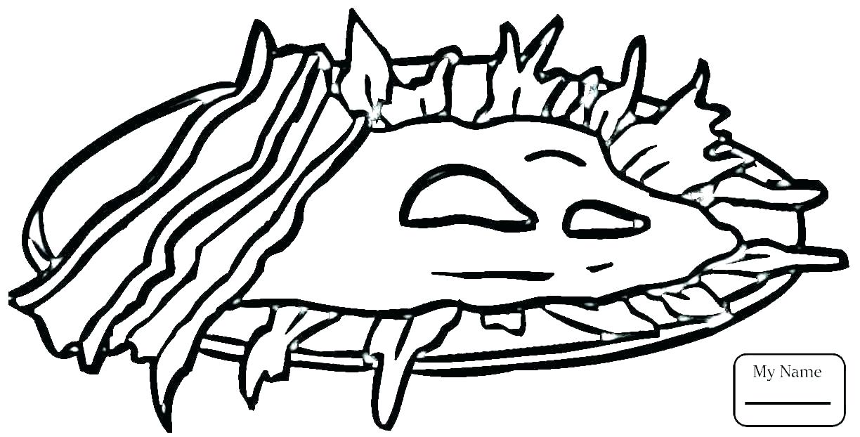 1224x622 Italian Pizza Coloring Pages Of Food For Kids Pdf Fall To Print