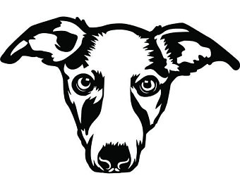340x270 Whippet Drawing Etsy