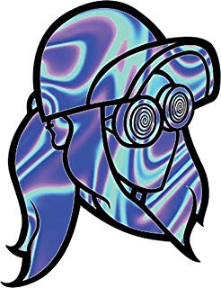 246x320 blue pink floral ivory ella sticker decal window