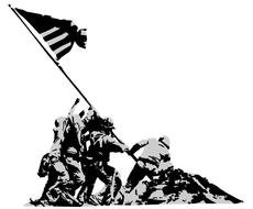 230x190 Iwo Jima Flag Raising Free Image