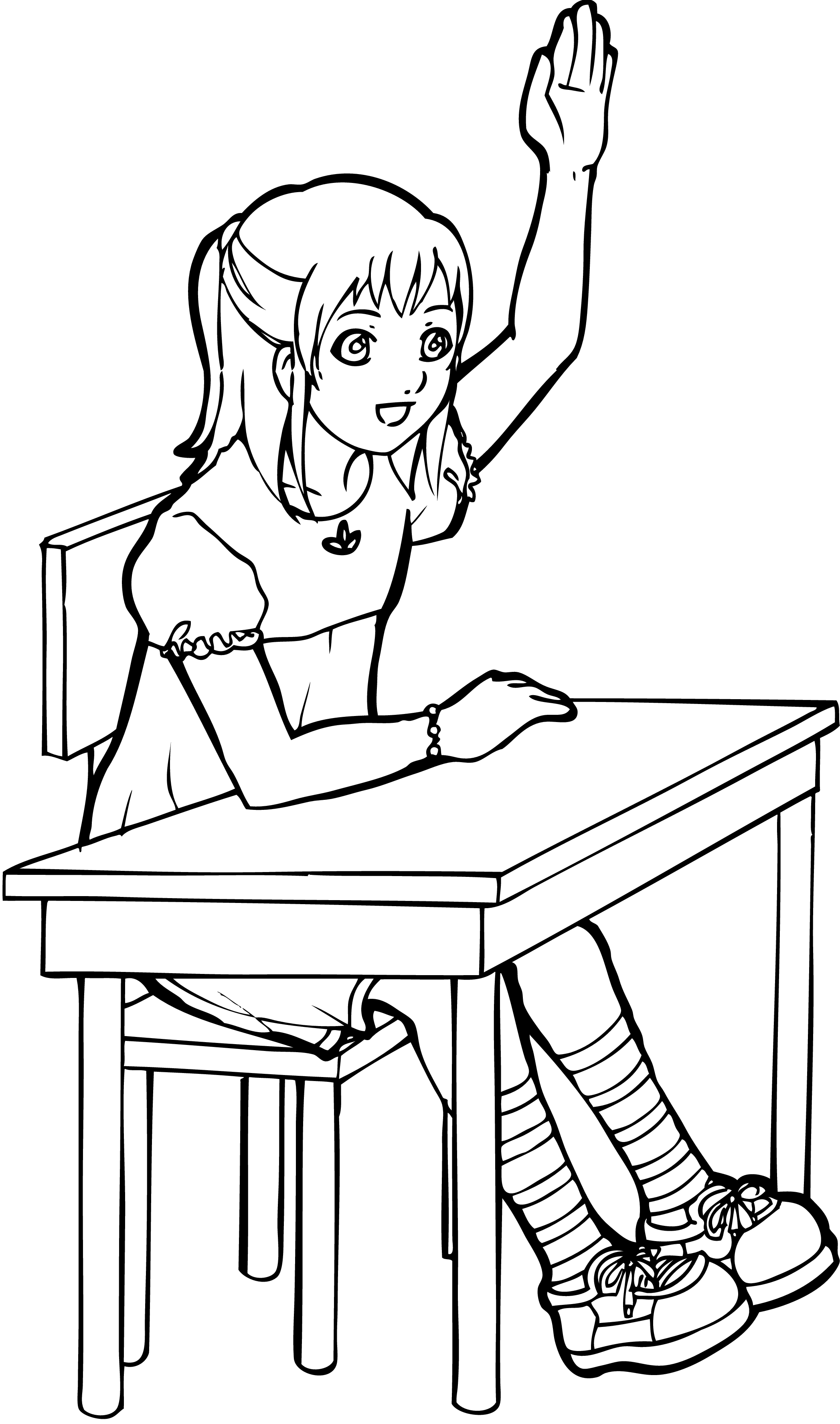 2095x3550 Classroom Drawing Flag Ceremony For Free Download