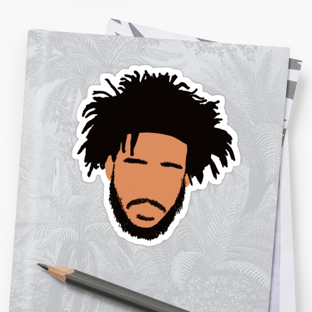 J Cole Drawing | Free download on ClipArtMag