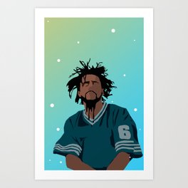 264x264 J Cole Art Prints