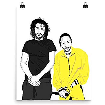 350x350 Jcole And Kendrick Lamar Poster