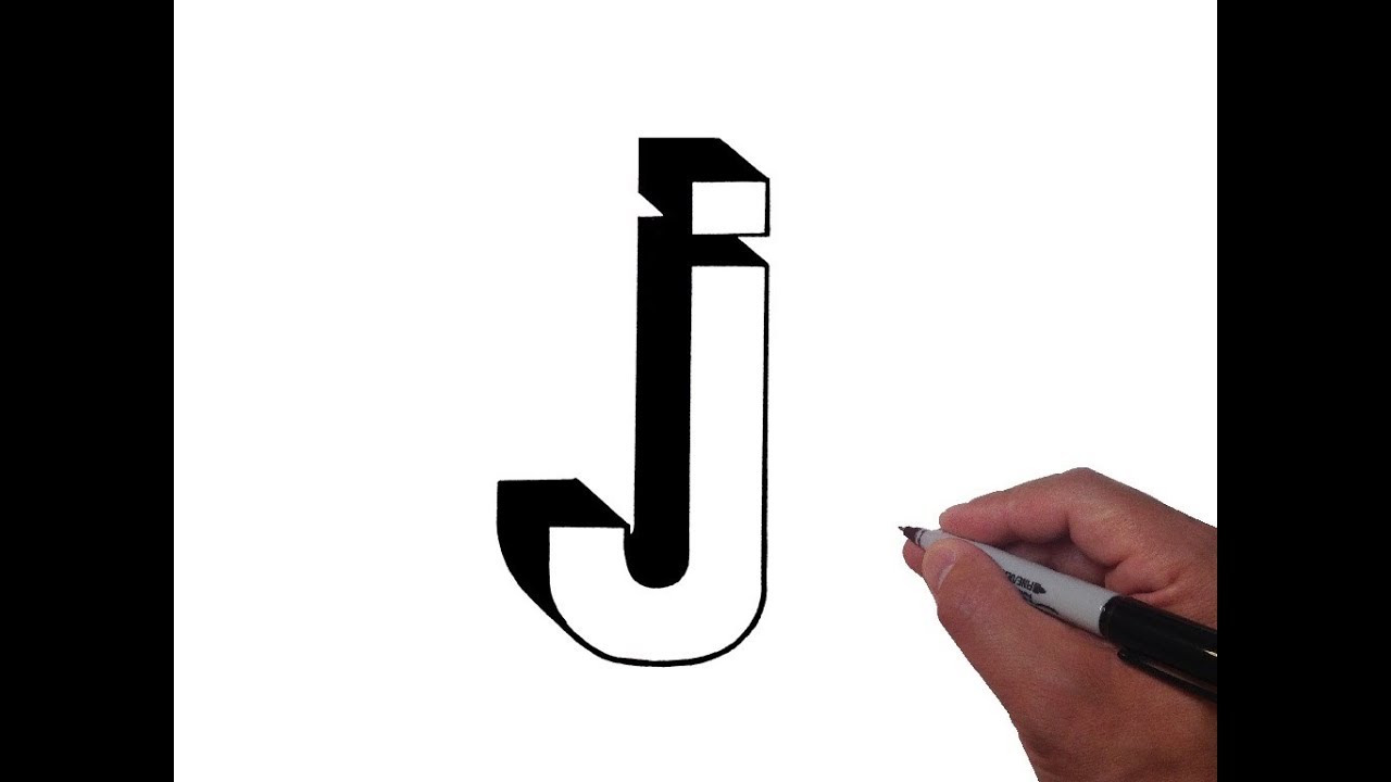 1280x720 How To Draw Letter J In Lowercase