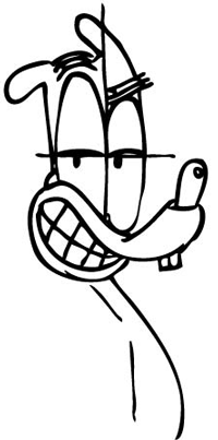 200x403 How To Draw Rodney J Squirrel From Squirrel Boy With Step