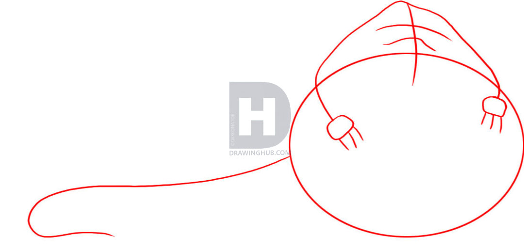 1080x508 How To Draw Jabba The Hutt, Step