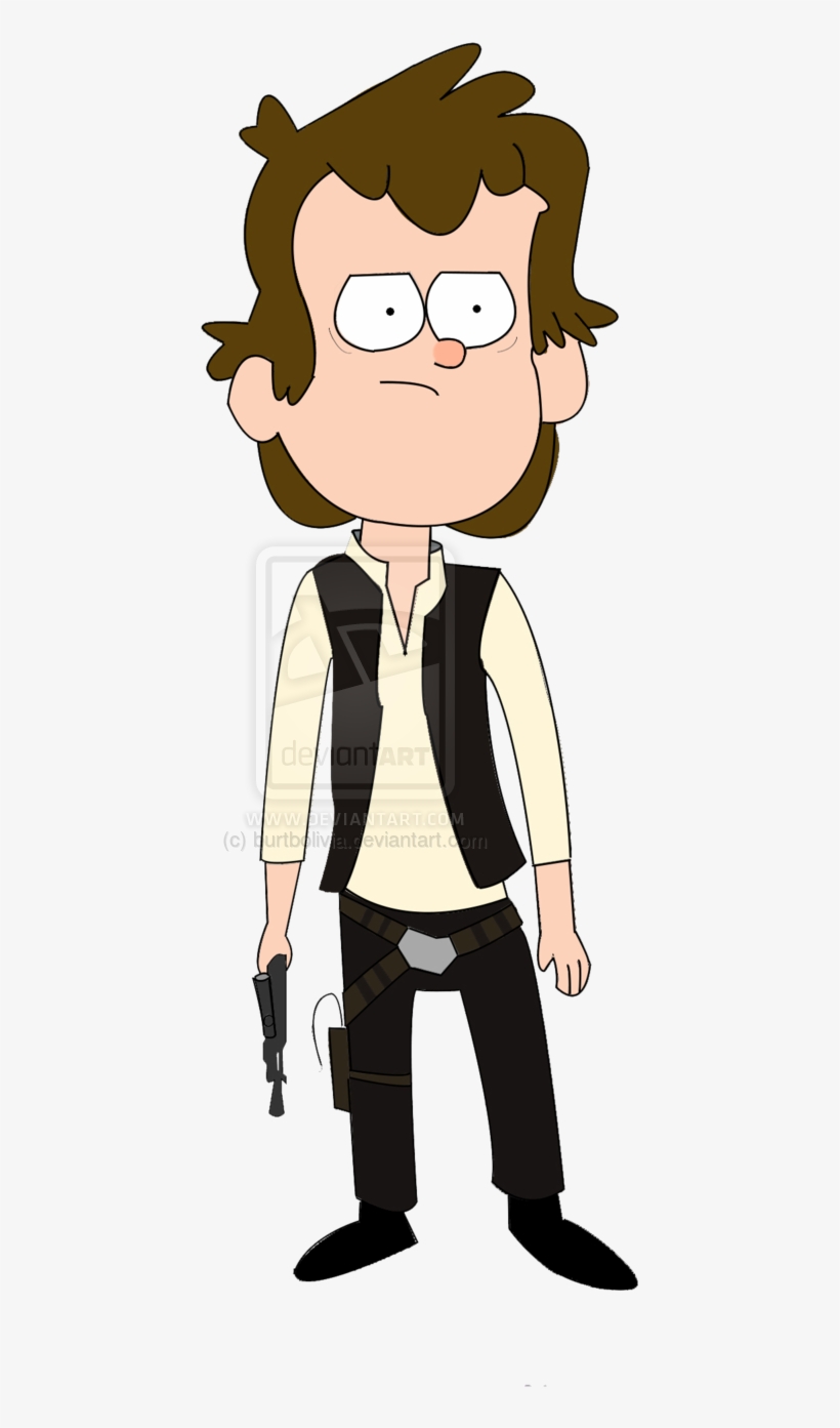 820x1393 How To Draw Chibi Cartoon Han Solo From Star Wars Step