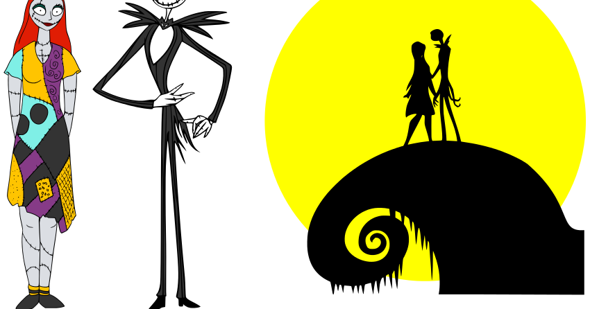 850x446 Jack Drawing Nightmare Before Christmas Transparent Png Clipart