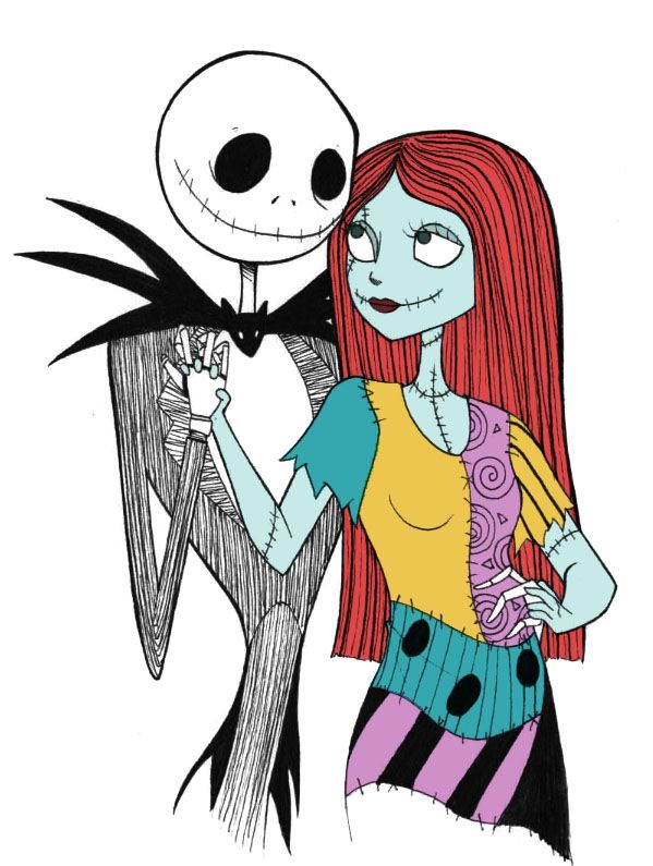 Jack And Sally Drawings | Free download on ClipArtMag