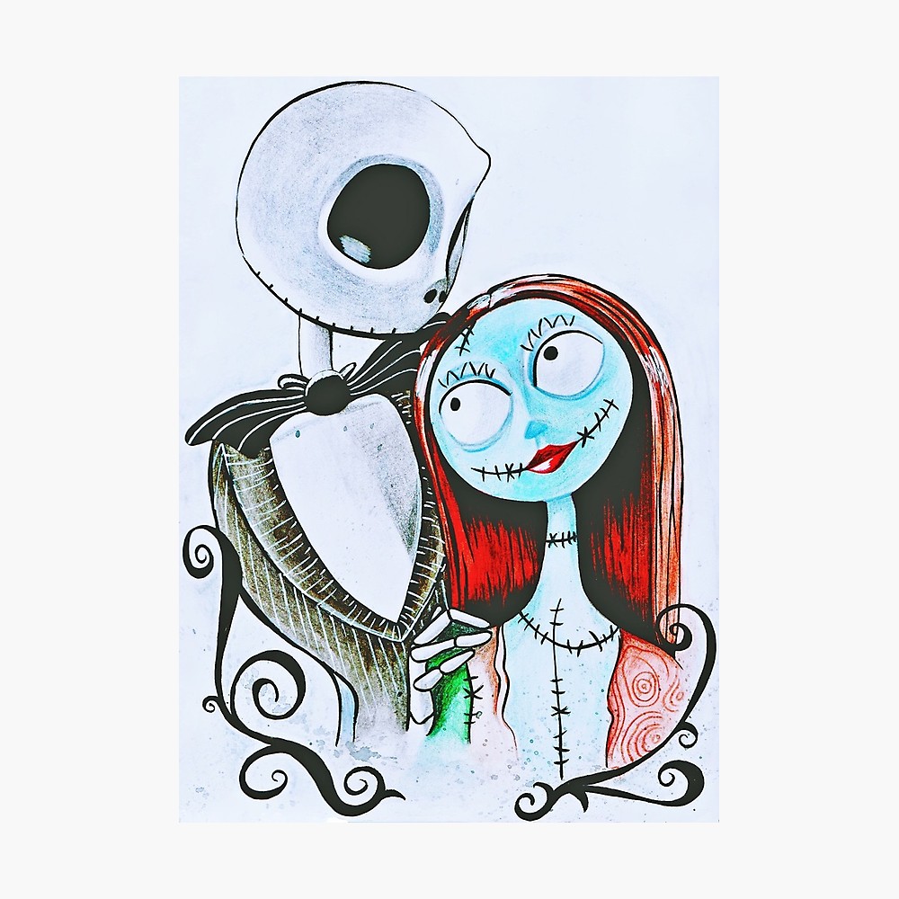 Jack And Sally Drawings | Free download on ClipArtMag