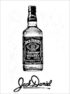 240x320 Realistic Drawing Of Jack Daniel's Nilesh Pithadiya