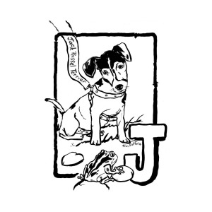 300x300 Jack Russel Terrier Dog Drawing Painting