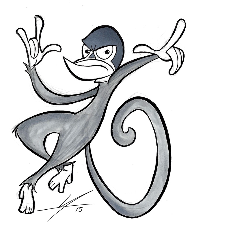 800x800 Inktober Doodle No Jack The Monkey