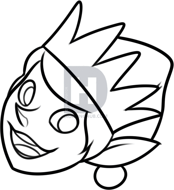 595x650 How To Draw Jack Frost Easy, Step