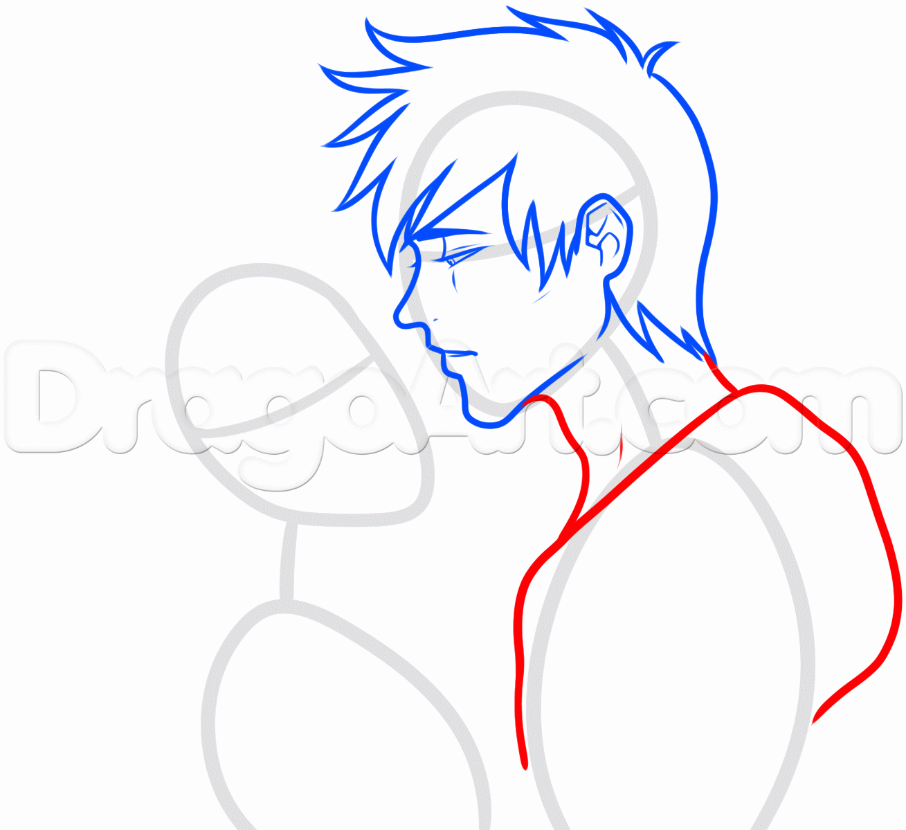 1309x1199 How To Draw Elsa And Jack Frost, Step