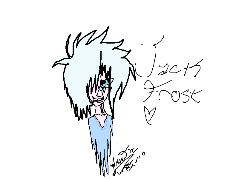 800x600 Quick Sketchy Drawing Of Jack Frost