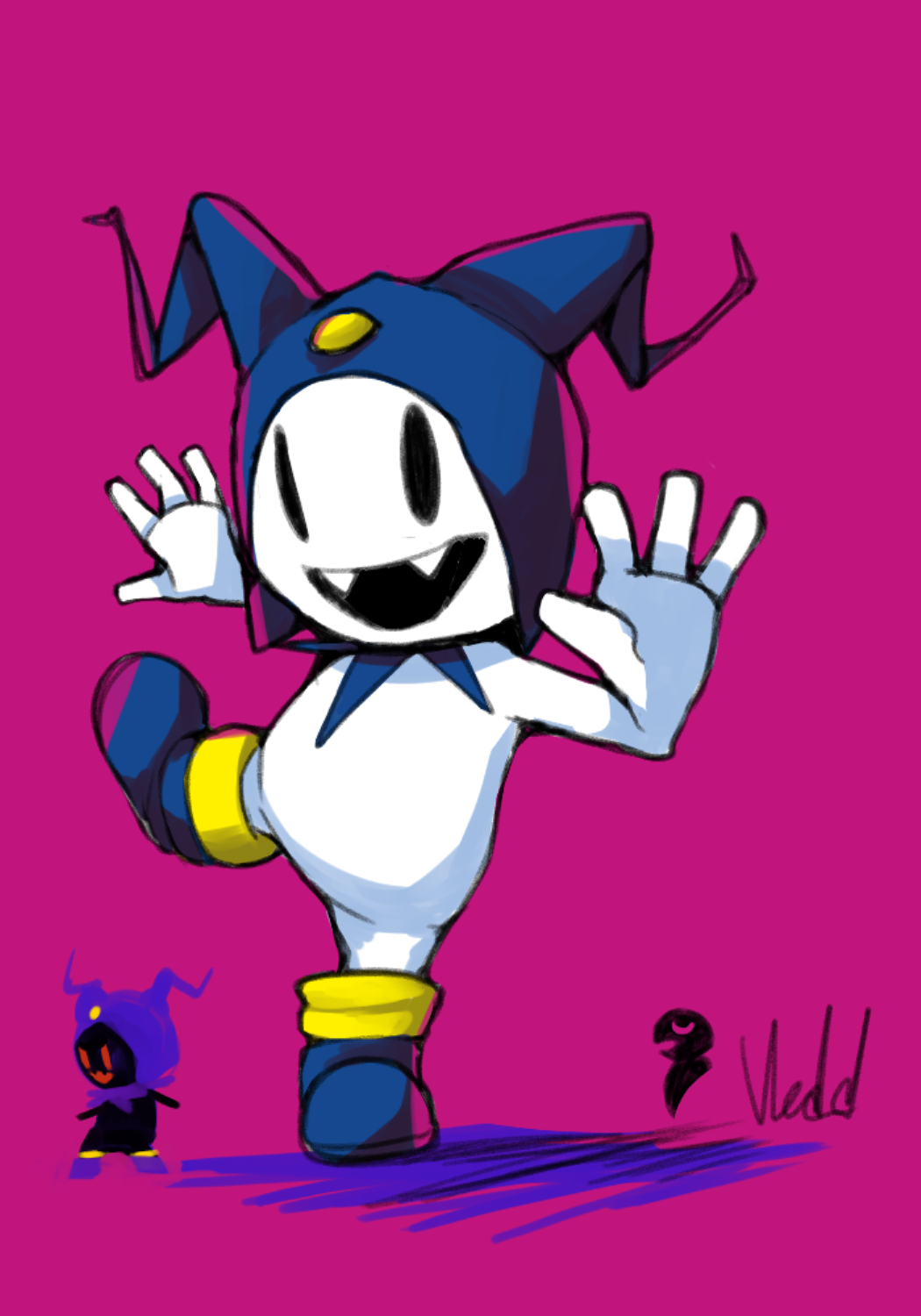 1050x1500 Sort Of Old Drawing Of Jack Frost Megaten