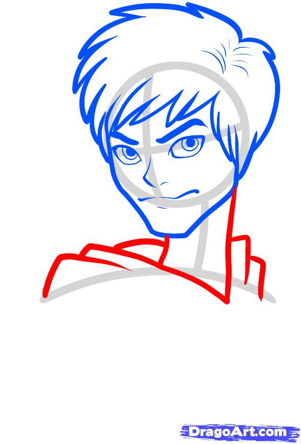 591x872 Draw Jack Frost, Rise Of The Guardians, Step